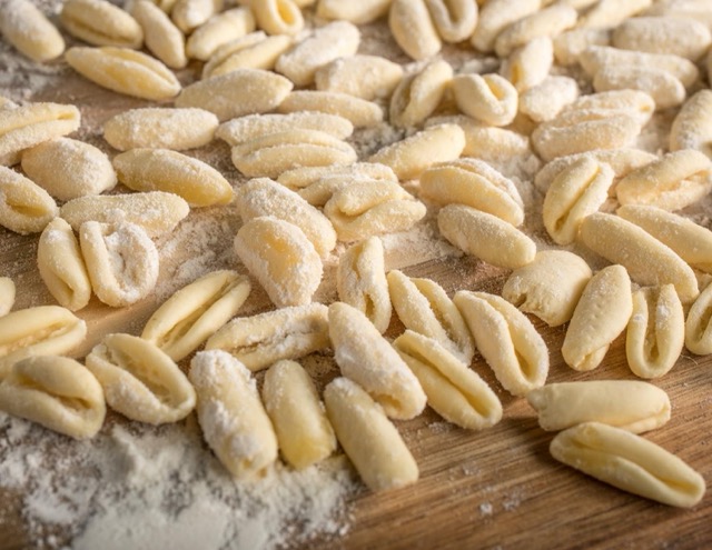 Cavatelli fresh pasta