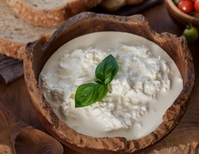Stracciatella cheese