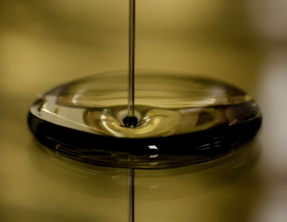 dripping oil